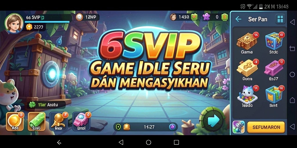 Tampilan gameplay seru dan interaktif dari 6SVIP.
