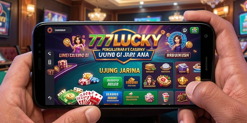 Gameplay Live Casino yang mendebarkan di 777LUCKY.