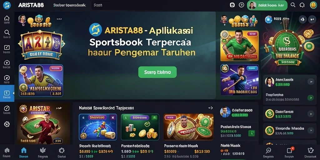 Tampilan gameplay ARISTA88 yang menarik dan interaktif.