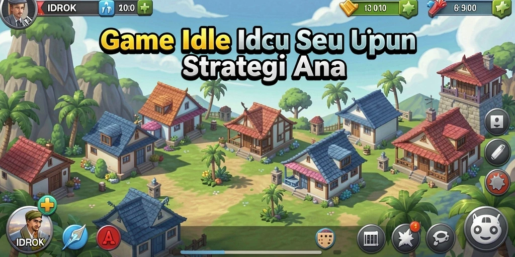 Tampilan screenshot IDROK menampilkan suasana gameplay Idle yang menarik.