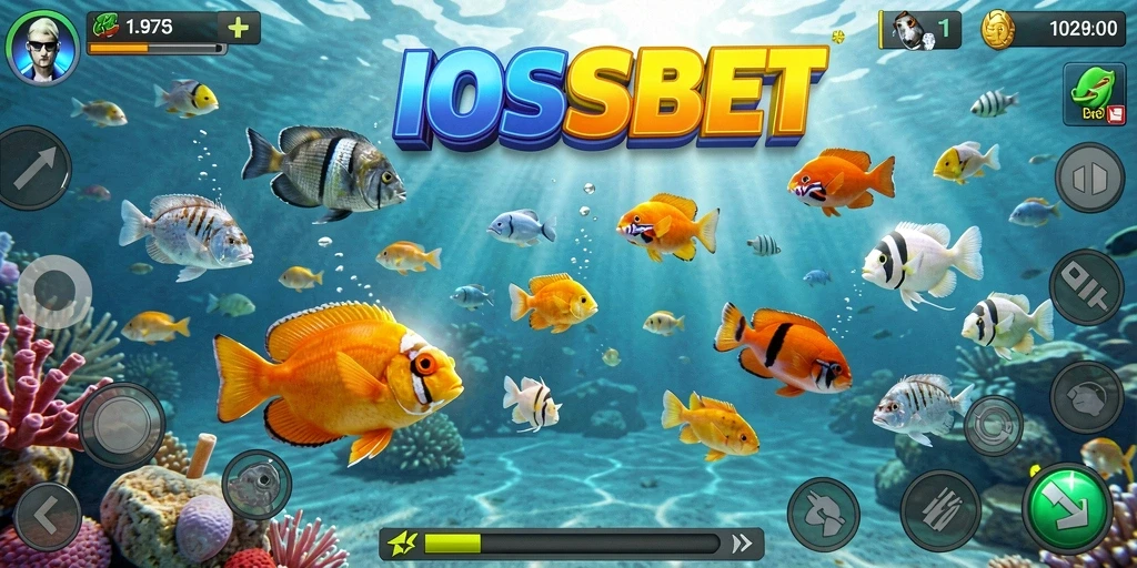 Tampilan screenshot menampilkan gameplay seru di IOSBET.