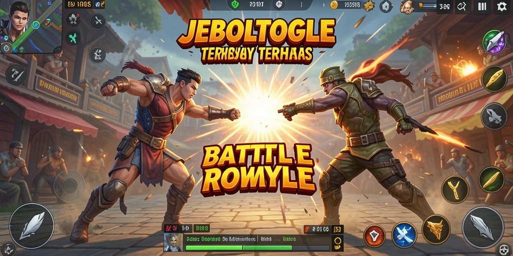 Tangkap momen seru dalam permainan JEBOLTOGEL Battle Royale!