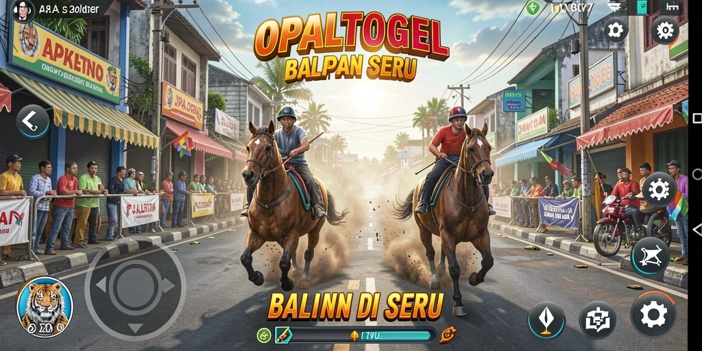 Gameplay seru balapan motor di OPALTOGEL.