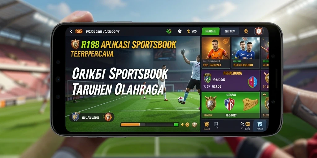 Screenshot utama RI188 menampilkan antarmuka taruhan olahraga yang menarik.