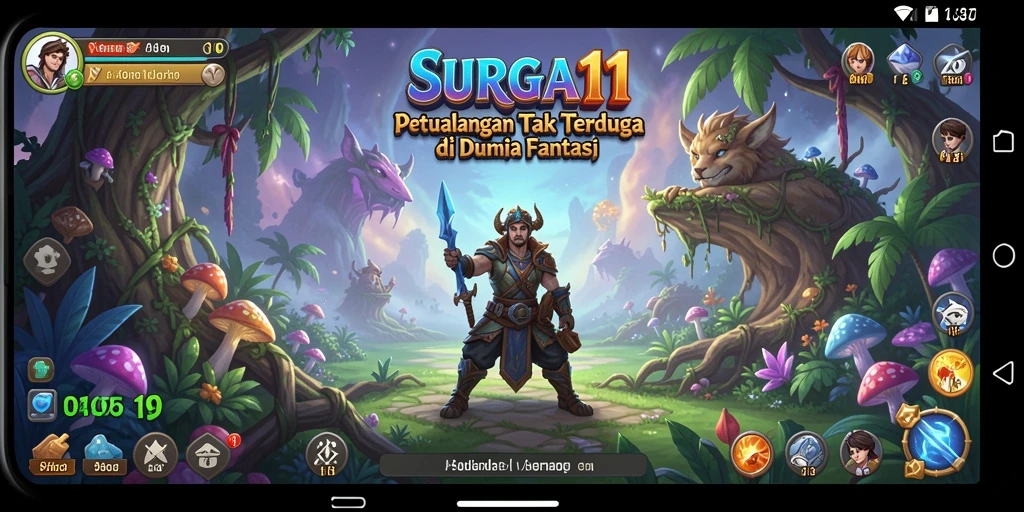 Gameplay SURGA11 yang menantang dalam petualangan seru.