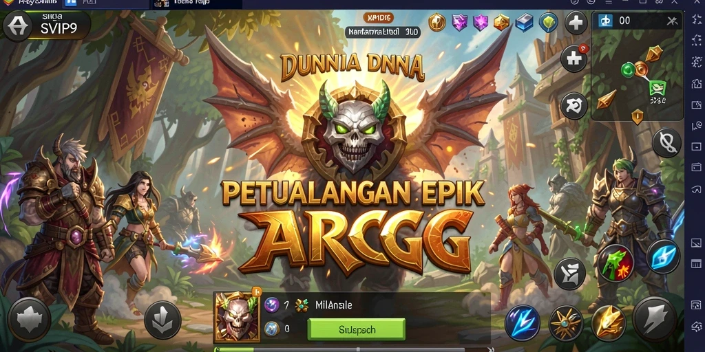 Gameplay menakjubkan dalam SVIP9 dengan aksi pertarungan seru.