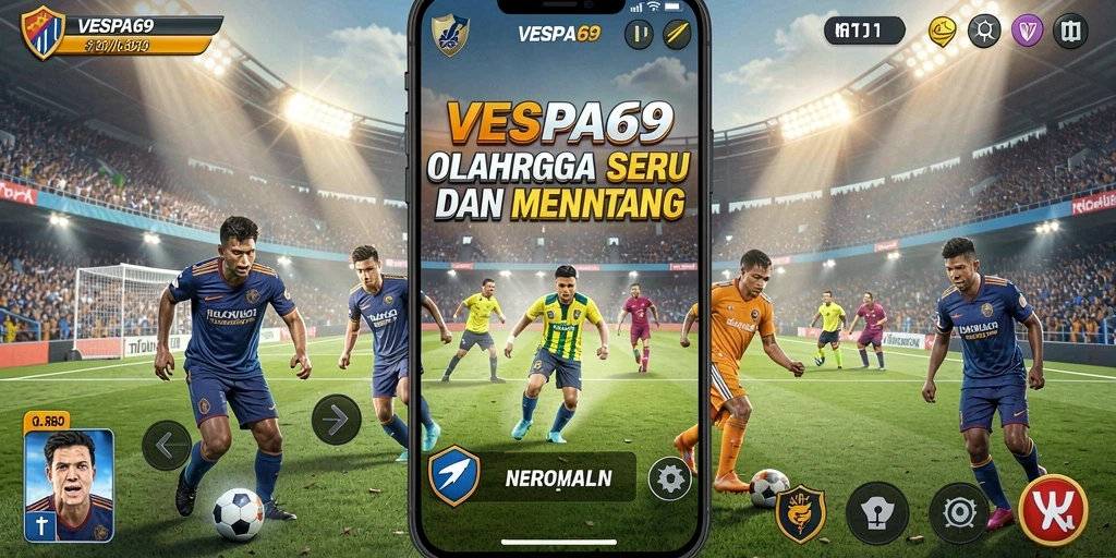 Tampilan gameplay VESPA69 yang memikat dan seru.