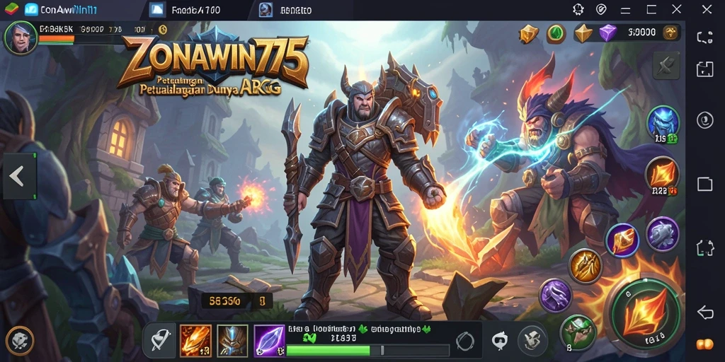 Tampilan gameplay ZONAWIN777 yang menegangkan dan mendebarkan.
